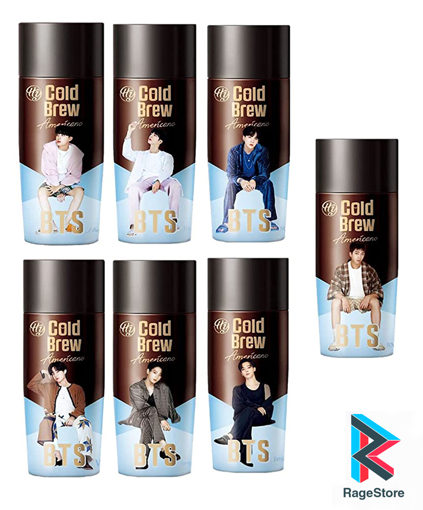 Café BTS Cold Brew – Americano – RageAnime.com